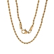 Trendy Men's 304 Stainless Steel Rope Chain Necklaces(NJEW-M072-F-01)-1