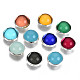 4-Hole Translucent Acrylic Sewing Buttons(BUTT-T008-8mm-M-S)-2