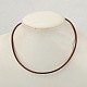 Cowhide Leather Necklace Making(AJEW-JW00001-02)-2