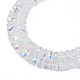 Electroplate Transparent Glass Beads Strands(EGLA-N002-37-C01)-3