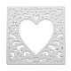 Valentine's Day Frame Carbon Steel Cutting Dies Stencils(X-DIY-WH0170-174)-2