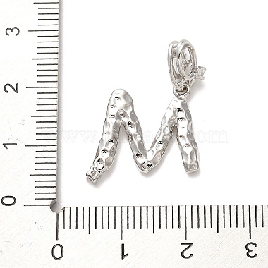 placage en rack laiton micro pavé de zircone cubique breloques pendantes européennes(KK-L210-015P-M)-3