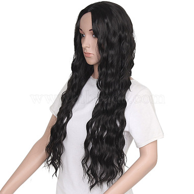 длинные и кудрявые парики для женщин(OHAR-D007-03B)-2