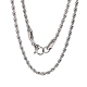 304 из нержавеющей стальной трос цепи ожерелья(X-STAS-M174-014P-B)-1
