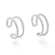 Brass Cuff Earrings(EJEW-I249-18P)-1