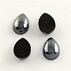 Pearlized Plated Opaque Glass Cabochons(PORC-S778-4x7-12)-1