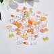 150 Pieces Random Rose Acrylic Beads Bear Pastel Spacer Beads Butterfly Loose Beads for Jewelry Keychain Phone Lanyard Making(JX543I)-2