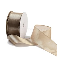 20 Yards Polyester Ribbon, for Gift Wrapping, BurlyWood, 1-1/2 inch(38mm), about 20.00 Yards(18.29m)/Roll(OCOR-Z005-01L)