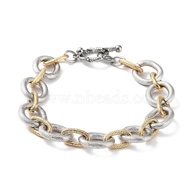 Oval 304 Stainless Steel Bracelets