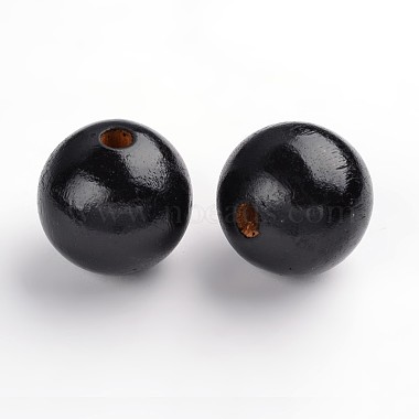 Natural Wood Beads(TB30MMY-2)-2