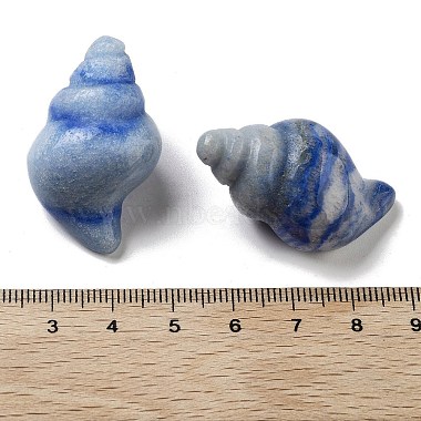 figurines sculptées en aventurine bleue naturelle(DJEW-L023-H07)-3