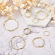 Craftdady 60pcs 4 Styles Alloy Linking Rings(PALLOY-CD0001-08)-4