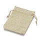 Burlap Packing Pouches Drawstring Bags(ABAG-Q050-15x20-01)-2
