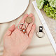 2Pcs 2 Colors Leather and Zinc Alloy Mobile Phone Finger Rings(AJEW-GF0005-82)-3