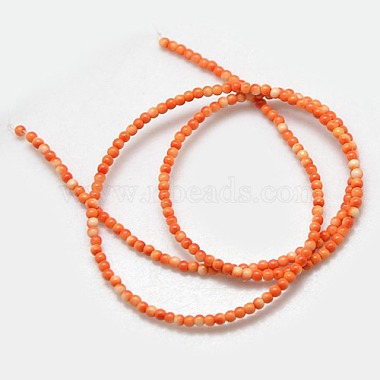 Synthetic Fossil  Beads Strands(G-L029-2mm-03)-3
