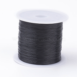 Fishing Thread Nylon Wire, Black, 0.3mm, about 65.61 yards(60m)/roll(X-NWIR-G015-0.3mm-04)