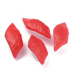 Artificial Plastic Sushi Sashimi Model, Imitation Food, for Display Decorations, Tuna Sushi, Red, 72x25.5x19mm(DJEW-P012-17)
