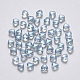 Transparent Spray Painted Glass Beads(X-GLAA-R211-02-D04)-1