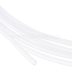 PTEE(Polytetrafluoroethylene) Cord, Round, White, 4mm, Inner Diameter: 2mm(FIND-WH0003-32A)