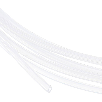 PTEE(Polytetrafluoroethylene) Cord, Round, White, 4mm, Inner Diameter: 2mm