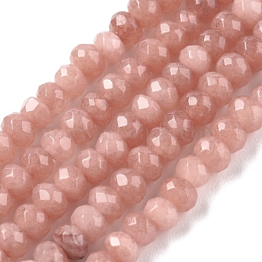 Dyed Natural Malaysia Jade Rondelle Beads Strands(G-E316-2x4mm-42)-6