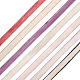 7 Bundles 7 Colors Burlap Ribbon(OCOR-TA0001-41)-2