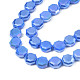 Electroplate Opaque Solid Color Glass Beads Strands(EGLA-N002-27-A04)-3