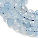 Aquamarin Perlenstr&auml;nge(G-B168-A02-4mm)-4