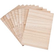 Wooden Karate Breaking Boards, Professional Breakable Taekwondo Kick Boards, Martial Arts Perfomance Accessories, Blanched Almond, 296x200x4~5mm(WOOD-WH0027-51B)