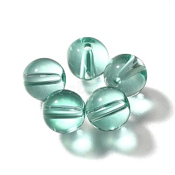 K9 Glass, Imitation Austrian Crystal Beads, Round, Light Sea Green, 5.5x6mm, Hole: 1.2mm(GLAA-R004-03V)