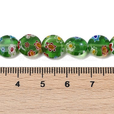 hilos hechos a mano millefiori lampwork beads(LAMP-G166-17B-02)-4