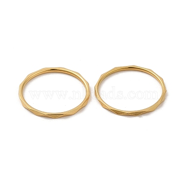 placage ionique (ip) 304 bague en acier inoxydable(RJEW-I101-03B-G)-2