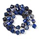 naturelles lapis-lazuli brins de perles(G-L579-08A)-3