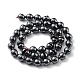 Synthetic Non-Magnetic Hematite Beads Strands(G-H303-B18)-2