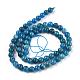 Natural Apatite Beads Strands(G-R446-6mm-11)-4