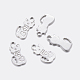 Non-Tarnish 304 Stainless Steel Kitten Charms(STAS-F159-50P)-1