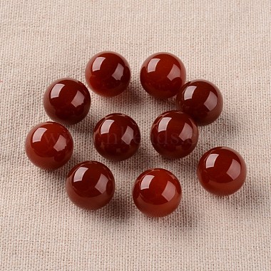 16mm Round Natural Agate Beads