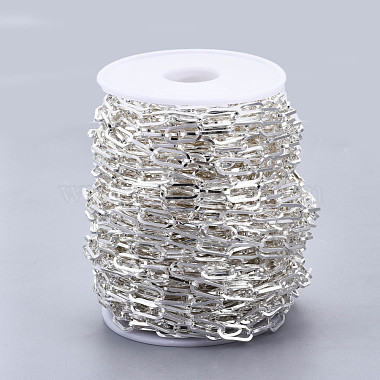 304 Stainless Steel Paperclip Chains(CHS-N001-09S)-2