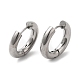 Rack Plating Brass Huggie Hoop Earrings for Women(EJEW-D059-13A-P)-1