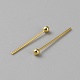 100Pcs Brass Ball Head Pins(FIND-WH0110-694B-G)-1