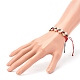 Unisex Adjustable Nylon Cord Braided Bead Bracelets Sets(BJEW-JB06330)-3