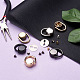 Givenny-eu 10 комплект 5-х цветное кольцо для подъема мешка из цинкового сплава(FIND-GN0001-08)-4