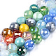Electroplate Glass Beads Strands(X-EGLA-N002-10)-1