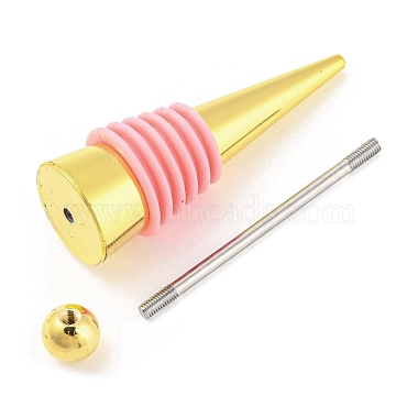 DIY Beadable Alloy Red Wine Stopper(AJEW-Z016-03B-G)-2