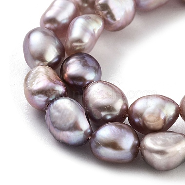 Natural Cultured Freshwater Pearl Beads Strands(PEAR-P062-26H)-4