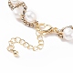Bracelet tressé en perles naturelles et perles de verre(BJEW-JB08091-01)-5