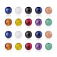 Kissitty 100pcs 10 couleurs perles de pierres précieuses naturelles(G-KS0001-10)-1