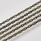 Soldered Brass Covered Iron Rope Chains(CH-S125-07B-AB)-1
