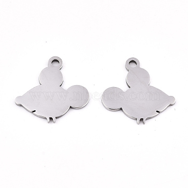 Stainless Steel Color Mouse 201 Stainless Steel Charms