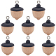 8Pcs Wood Pendants(WOOD-SC0002-15)-1